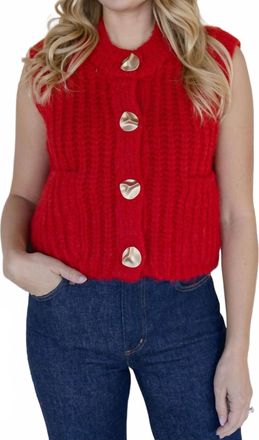 Velvet Heart Savoya Top In Ruby