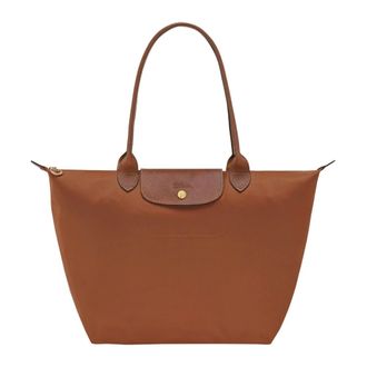 Longchamp Le Pliage Original L Borsa Tote - - Bags - Donna - Marrone - ONE SIZE