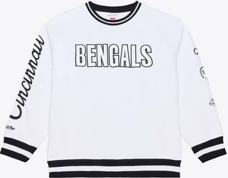 Mitchell & Ness Mens Mitchell & Ness White Cincinnati Bengals Arctic Fleece Sweatshirt at Nordstrom, Size Xxx-Large