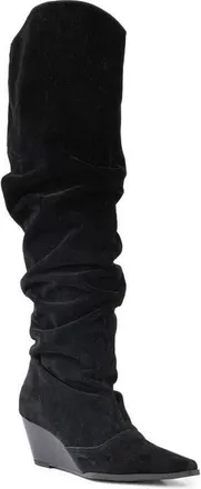 Seychelles Westlake Knee High Slouch Boot in Black at Nordstrom, Size 6.5