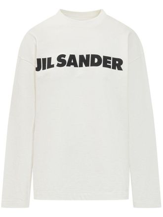 Jil Sander Logo Cotton T-Shirt