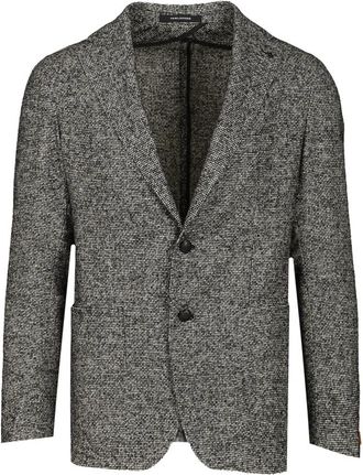 Tagliatore Fil-&agrave;-fil Blazer - Heren - Blazers - Zwart - S - Leer - Jassen