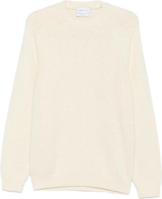 Scaglione Ribbed-knit Raglan-sleeve Sweater