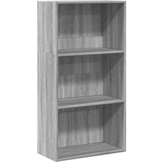 vidaXL Estanter&iacute;a De Madera De Ingenier&iacute;a Gris Sonoma 60x30x114 Cm Vidaxl