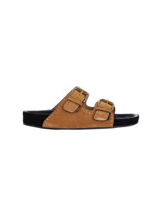 Isabel Marant Lennyo Sandals Brown