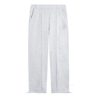 Li-Ning BadFive Logo Loose Fit Fleece Pants Grey AKLSB91-1