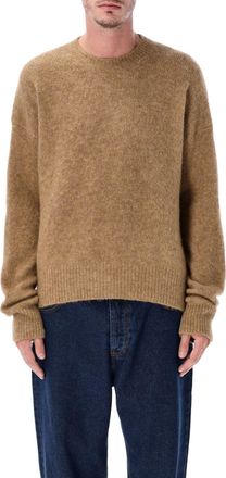 Ami Ami Paris Alpaca Blend Crew Neck Sweater