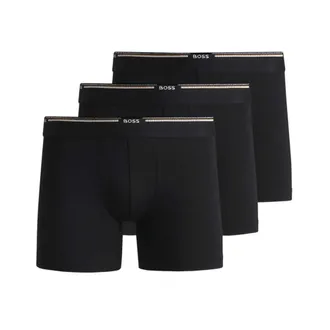 HUGO BOSS Hugo, Bottoms, male, Black, Size: 2XL BoxerBR3p Boxers
