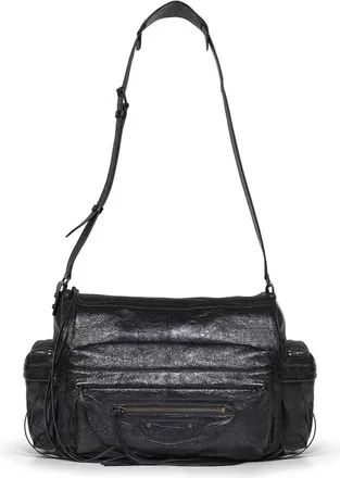 Balenciaga Tassen, Heren, Zwart, ONE Size, Katoen, Balenciaga Tassen