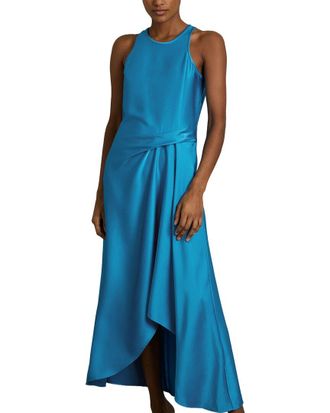 Reiss Micah Drape Occasion Dress
