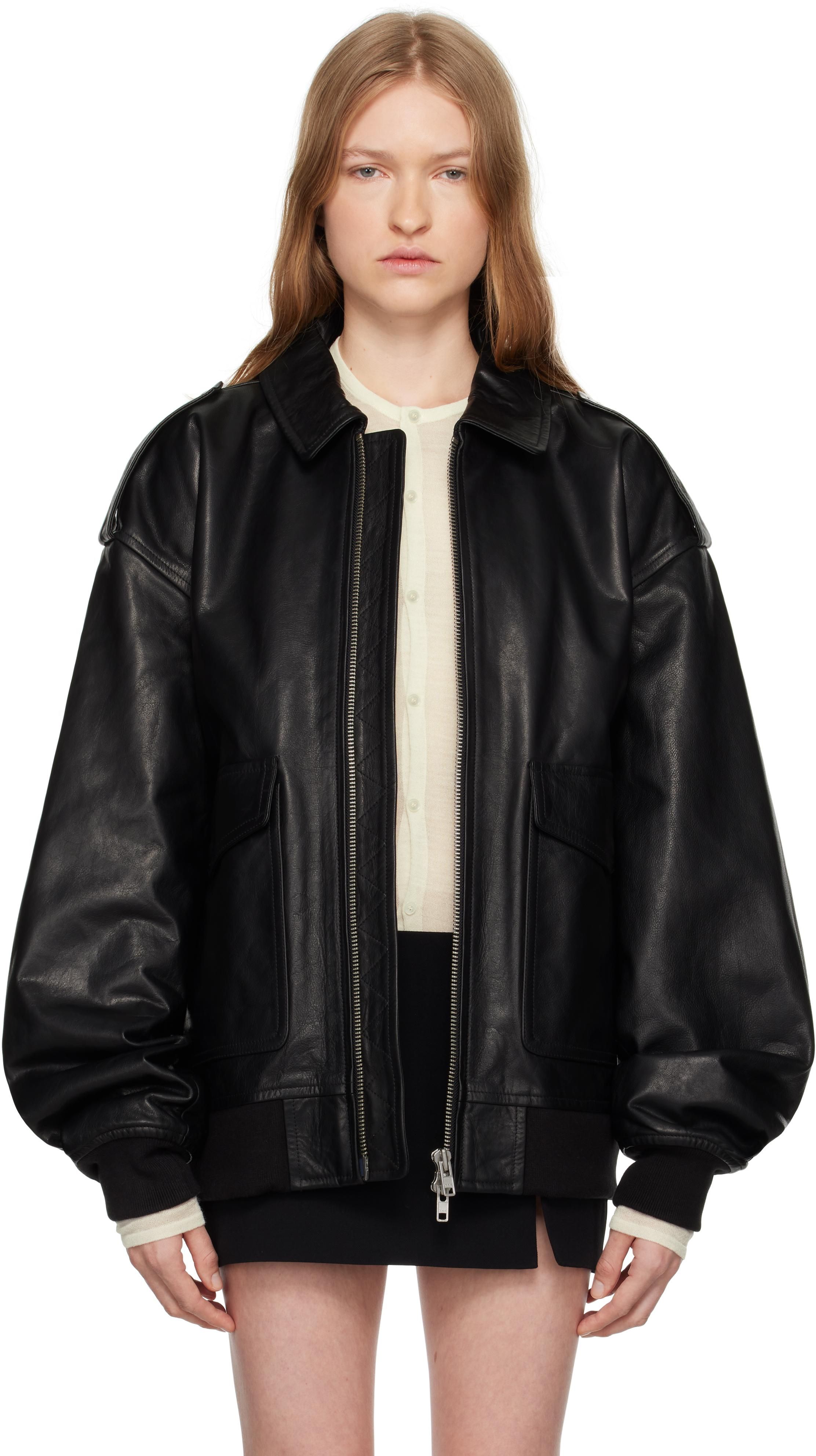 Frankie Shop Leather Jackets − Sale: up to −40% | Stylight