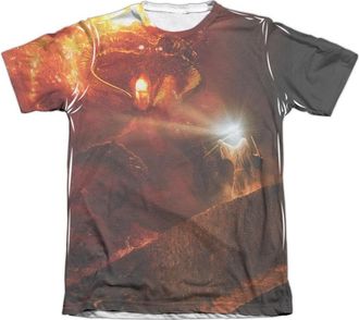 Gildan Lord Of The Rings No Passing Adult Poly/Cotton Short Sleeve Tee / T-Shirt