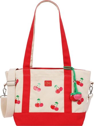 C&C California Cherry Print Tote Bag in Red at Nordstrom Rack