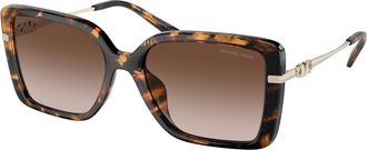 Michael Kors MK2174U CASTELLINA 300613 Womens Sunglasses Tortoiseshell Size 55