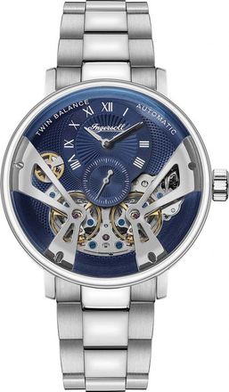 Ingersoll I13104 Mens Tennessee Watch - Silver - One Size