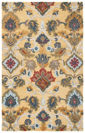 Safavieh Alfombra lana oro/multicolore 244 x 305 cm