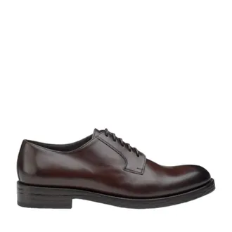 Doucal's Stringata Derby - male - Doucals - Dress Shoes - Brown - 5 UK - Shoes