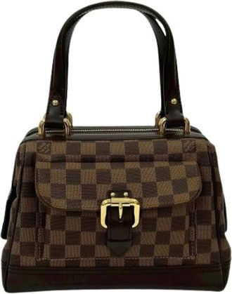 Louis Vuitton Pre-owned Handbags, female, Brown, Size: ONE SIZE Pre-owned Vintage Handbag