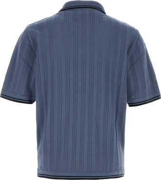 Carhartt Work in Progress Mens Air Force Blue Cotton S-S Ramsey Polo Velvetbluedeepnigh Exterior