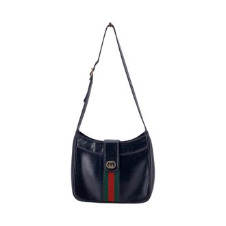 Gucci Gucci Vintage leren schoudertas Niet van toepassing