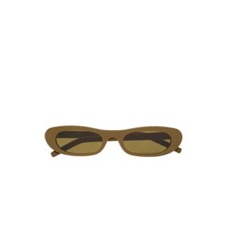 Saint Laurent Brown Sunglasses 2512 Style Y9956 - female - Saint Laurent - Sunglasses - Brown - ONE SIZE - Accessories