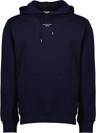 Dr&ocirc;le de Monsieur Hoodies & sweatvesten, Heren, Blauw, S, Katoen, Le Hoodie Slogan Classique