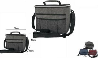 Trade Shop Trade Shop - Borsa Termica Con Tracolla Frigo Caldo Freddo Viaggi Mare 30 X 16 X 27 Cm