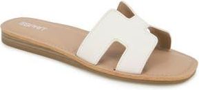Esprit Leona Slide Sandal in Off White at Nordstrom Rack, Size 7.5