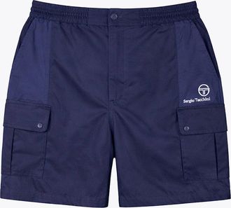 Sergio Tacchini Mens Sergio Tacchini Calisti Shorts Maritime Blue - Navy - Size: 39/38/32