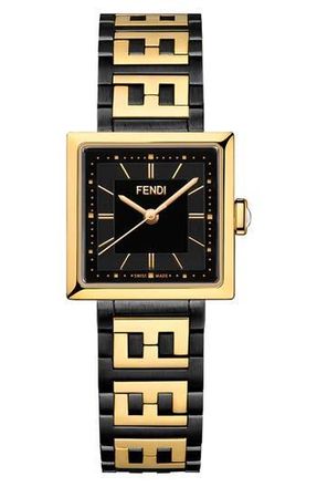 Fendi Forever Fendi Two-Tone Bracelet Watch, 23mm in Two Tone at Nordstrom Rack