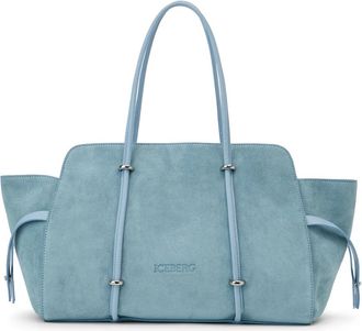 Iceberg Grote Shopper - Dames - Schoudertassen - Blauw - ONE Size - Leer - Tassen