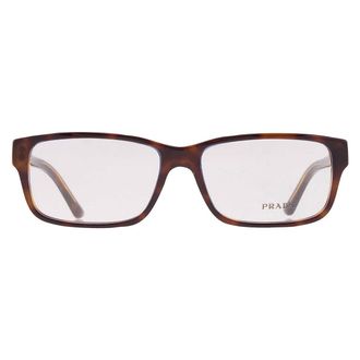 Prada Demo Rectangular Mens Eyeglasses PR 16MV ZXH1O1 57