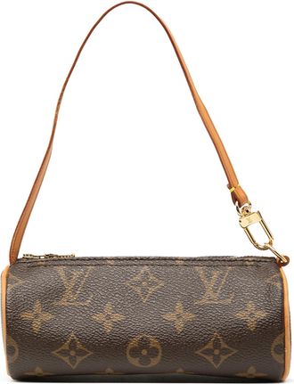 Louis Vuitton Pre-owned Womens Monogram Papillon Pochette - Brown Textile - One Size