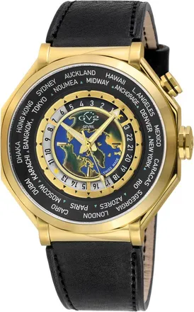 Gevril Group Marchese Quartz Black Dial Mens Watch 42433
