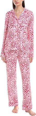 DKNY Dkny 2Pc Notch Top & Pant Sleep Set