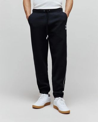 Psycho Bunny Mens Toby Track Pants 001 BLACK / XXXL