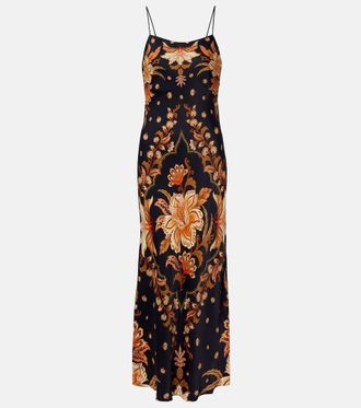Farm Rio Printed maxi dress