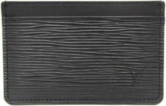 Louis Vuitton unisex, Pre-owned, Zwart, Maat: ONE Size Leer