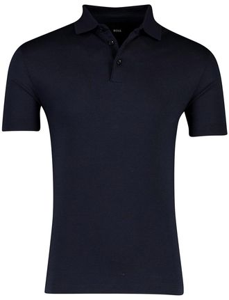 HUGO BOSS Poloshirt BOSS Black nay normale fit 3 knoops
