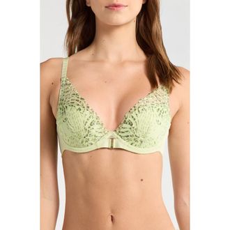 Chantelle Legend Underwire Plunge T-Shirt Bra in Wild Pistachio at Nordstrom, Size 34C