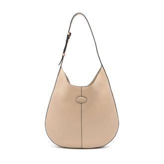 Tod's Tods, Tote Bags, female, Beige, Size: ONE SIZE Tote Bag