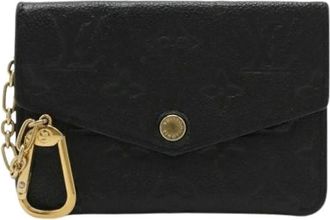 Louis Vuitton Pre-owned Wallets, female, Black, Size: ONE SIZE Pre-owned Canvas Wallet