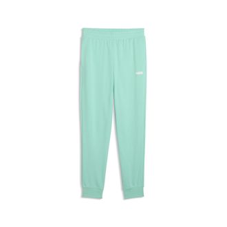 Puma Pantaloni della tuta con logo Essentials da donna, Abbigliamento, Verde, S