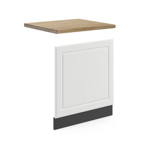 Vicco Panel Frontal R-line, Blanco Casa De Campo, 60 Cm, Et Roble