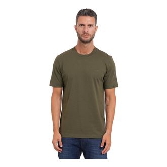 HUGO BOSS Tops, Heren, Groen, 5Xl, Katoen, Boss T-shirts en Poloshirts