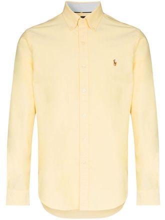 Polo Ralph Lauren Camicia con ricamo - Giallo