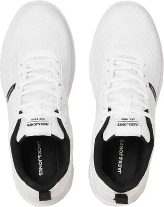 Jack & Jones Jack And Jones Heren Mesh Veterschoenen (Wit)