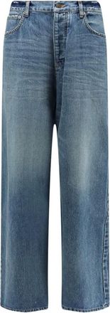 Balenciaga Baggy Jeans - male - Balenciaga - Wide Jeans - Blue - M - Jeans