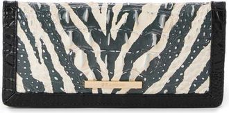 Brahmin Ady Croc Embossed Leather Wallet in Everlasting Encore at Nordstrom