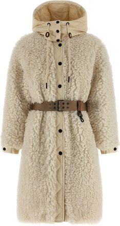 Moncler Blavet Puffer Jackets Bianco-Donna